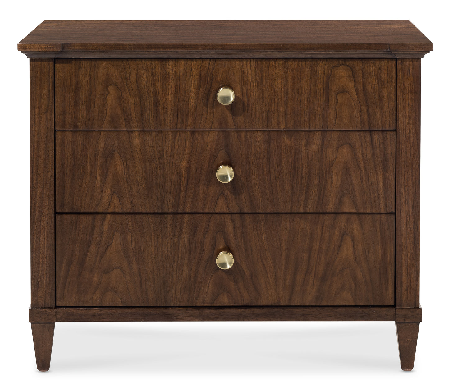 Archives Three-Drawer Nightstand