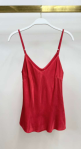 Milio Milano Adjustable Strap Silky Tank Top