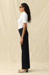 Bayeas HIGH RISE WIDE LEG - Rinse Wash