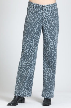 APNY - Patch Pocket Wide Leg Pant