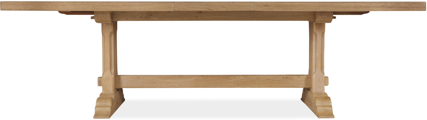 Driftwood Rectangle Dining Table with Two 20-inch Leaves