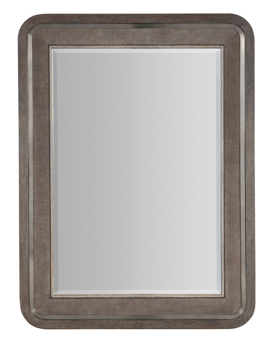 Modern Mood Raffia Landscape Mirror