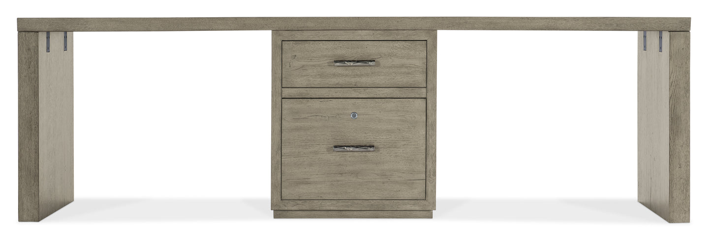 Linville Falls 96" Desk with One Centered File