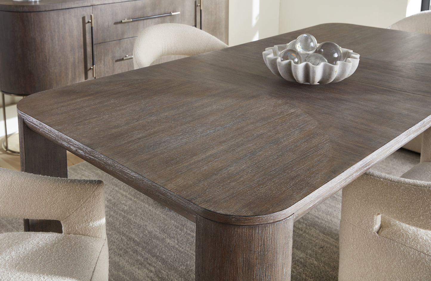Modern Mood Leg Dining Table with 1-24in Leaf