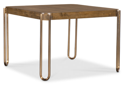 Commerce and Market Walnut and Dine Dining Table