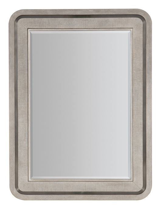 Modern Mood Raffia Landscape Mirror