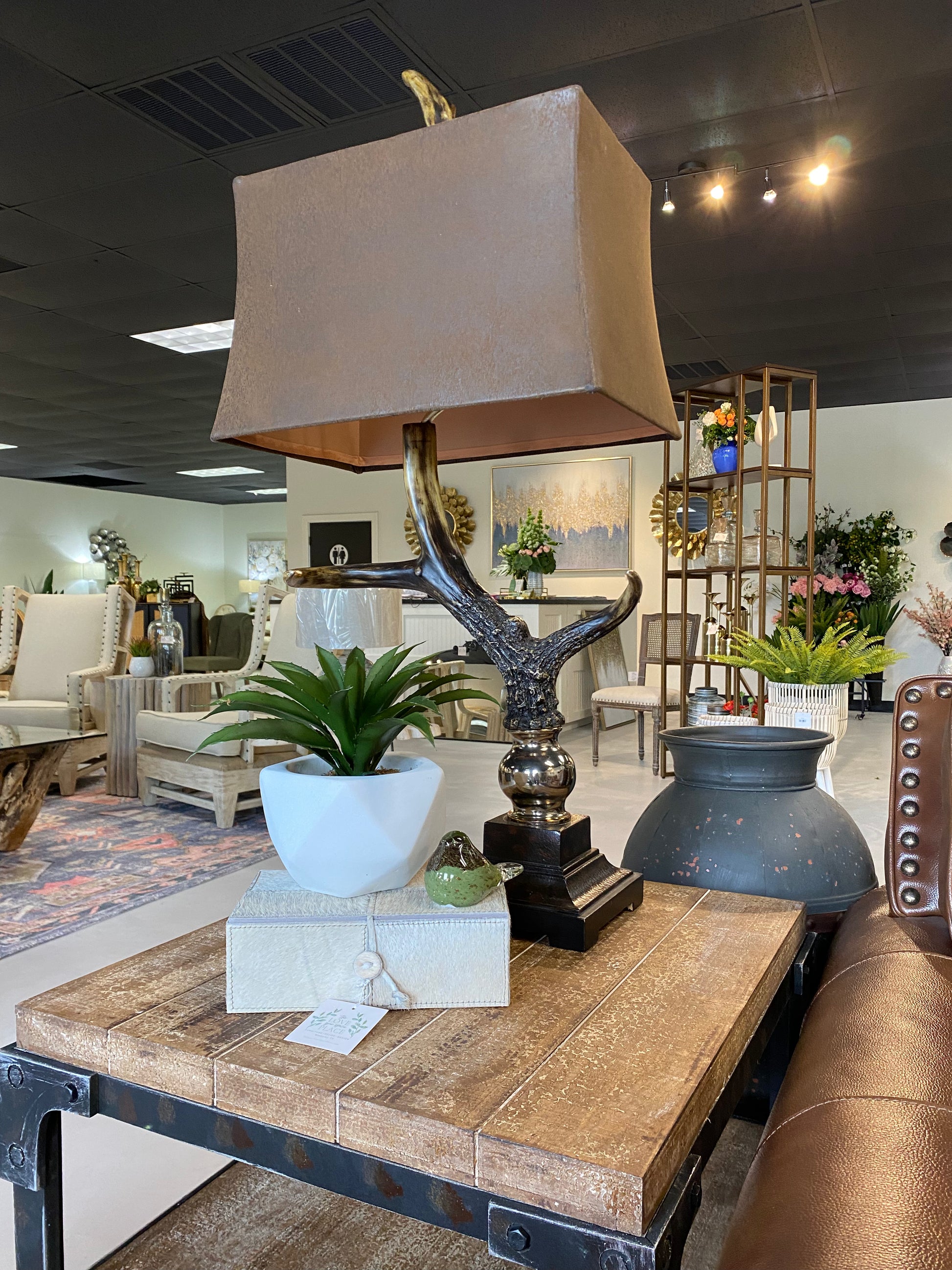 Antler Table Lamp