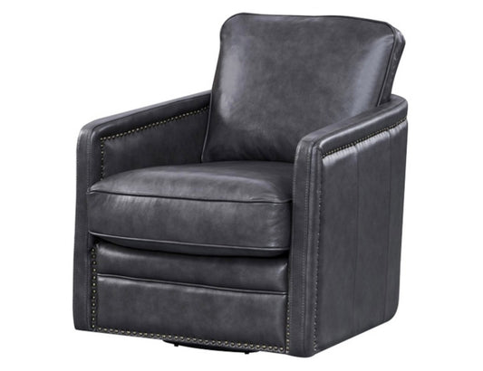 Alley Grey Swivel Chair