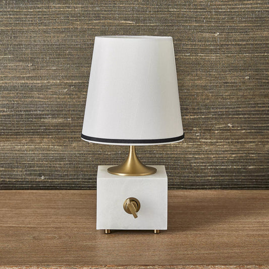 Blockhead Mini Lamp - Satin Brass
