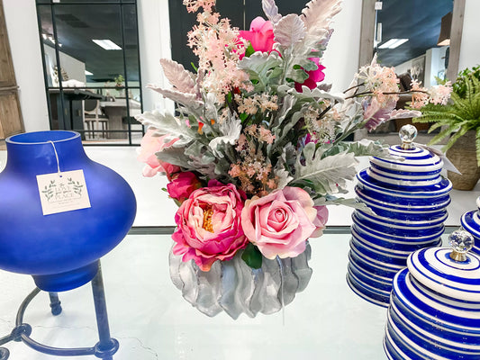 Custom Floral Pink Peonies & Roses