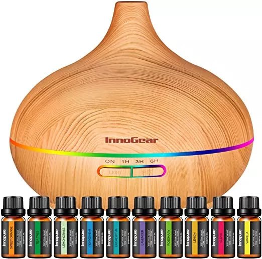 Diffuser With Wood Grain