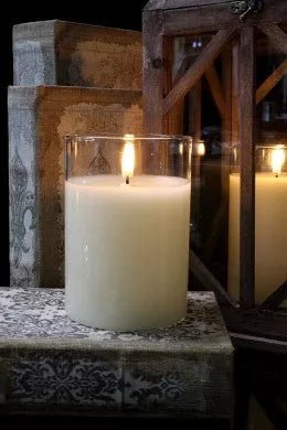 Ivory Flameless Candle
