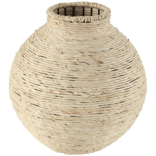 Seagrass Wrapped Vase