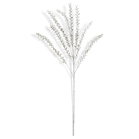 Silver Glitter Stem
