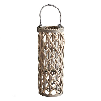 Slim Rattan Lantern
